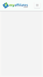 Mobile Screenshot of myaffiliates.com